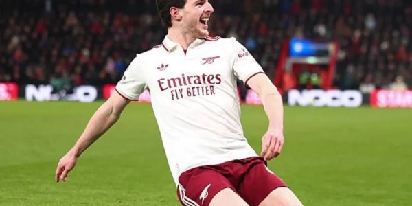 英超第20轮五最佳球员出炉：蒂亚戈领衔，赖斯上榜