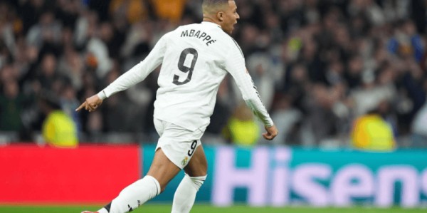 西甲射手榜：姆巴佩18球领跑！费兰11球第二！穆里奇9球第三！